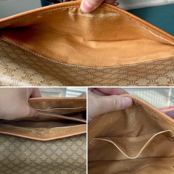 ❌SOLD❌ Celine ✨HP✨ Vintage Macadam Envelope Flap Bag - Picture 14 of 17